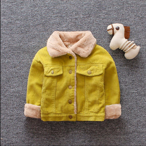 Children's cotton cartoon long-sleeved zipper jacket