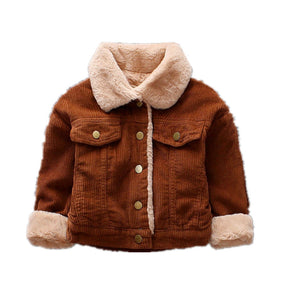 Children's cotton cartoon long-sleeved zipper jacket