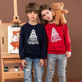 New Kids' Sweater Jacket Long-sleeved Christmas Holiday Cartoon Winter Clothing