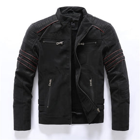 Men's Leather Jacket For Winter