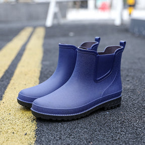 Short Tube Water Shoes Men Rain Boots