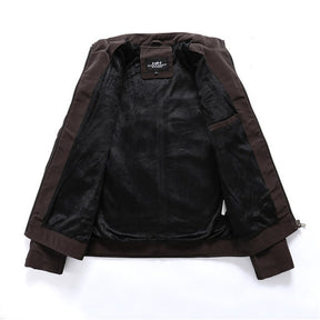 Men's Leather Jacket For Winter