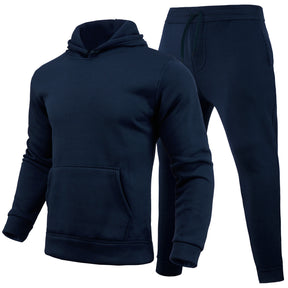 Men's And Women's Casual Loose Sweatshirt Sweatpants Two-piece Set