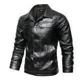 Men's Winter Workwear Leather Jacket