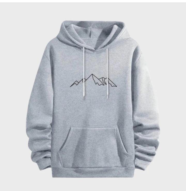 Fashion Casual Hooded Unisex Pullover