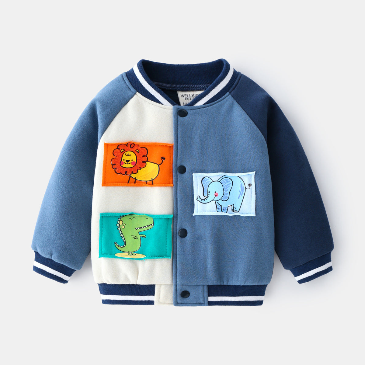 Kid's Fleece Baseball Jacket