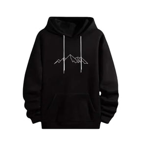 Fashion Casual Hooded Unisex Pullover