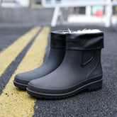 Short Tube Water Shoes Men Rain Boots