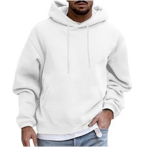 Solid Color Casual Men's Hoodie